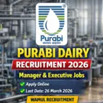 Purabi Dairy Recruitment 2026 Manager and Executive Job Vacancy under WAMUL Assam