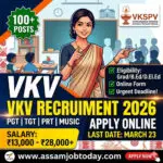VKV Recruitment 2026 Assam Teacher Vacancy VKSPV Online Application