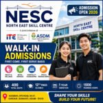 NESC Admission 2026 feature image for Beauty Wellness, Retail Services, Hospitality and Food Beverage Service courses in Assam